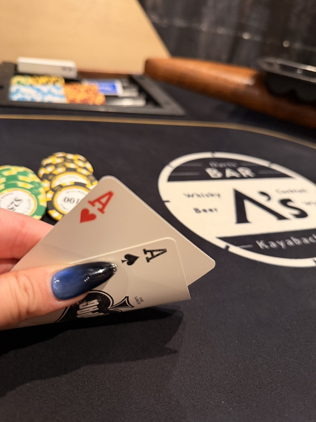 日本橋茅場町店 ポーカー エースの手札