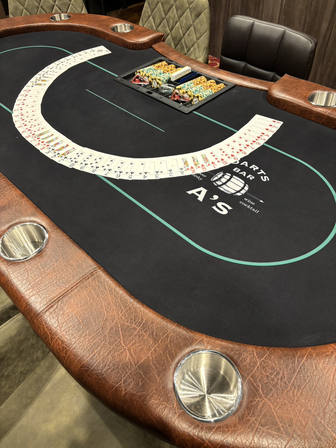 大塚店 ポーカーテーブル クローズアップ